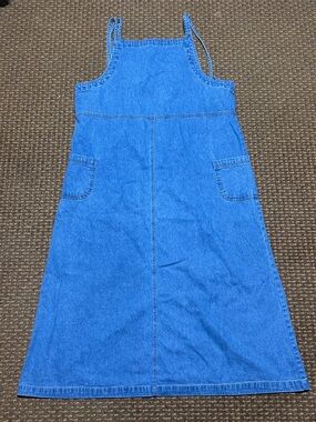 Ty Original Wear Blue Denim Maxi Dress